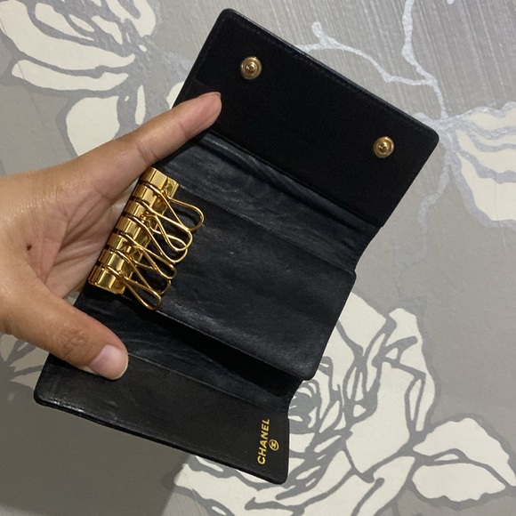 ❤️Chanel Keyholder-excellent condition -🤩 caviar - Picture 9 of 12